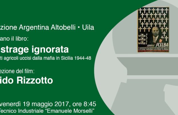Placido Rizzotto  e “Una strage ignorata” all’istituto “E.Morselli” di Gela