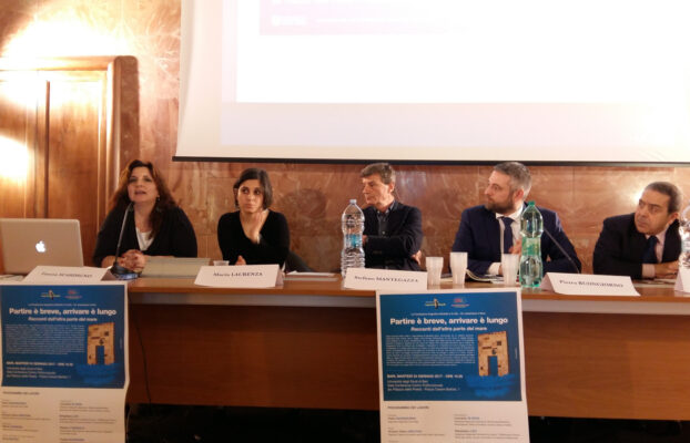 Partire è breve, arrivare è lungo – racconti dall’altra parte del mare – Presentazione di Bari